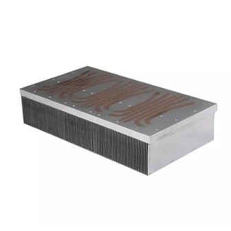 Wysokowydajny aluminiowy radiator z żebrem do falownika