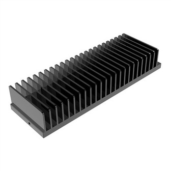 Wytłaczany aluminiowy radiator z chipsetem
