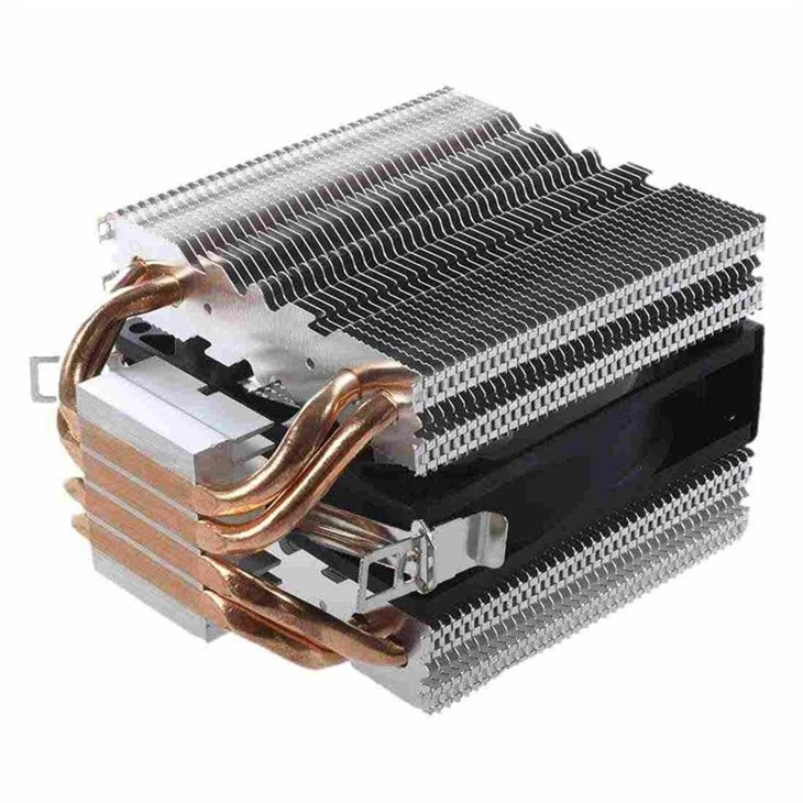 Heat Pipe Aluminum Tower Fin CPU Heat Sink